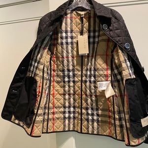 Burberry quilted jacket